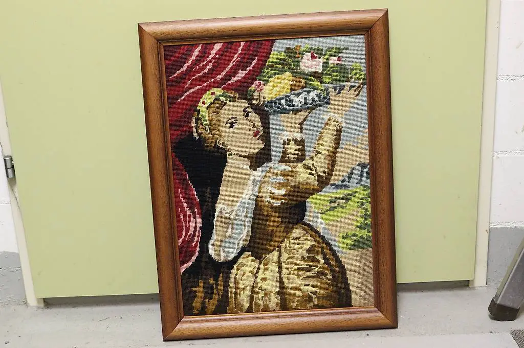 gobeline ""frau mit früchten""