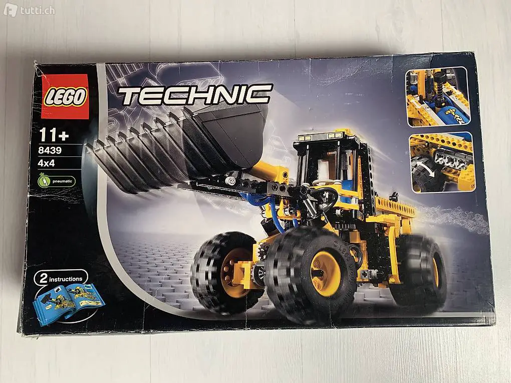 Lego Technic Radlader 8439 mit Originalverpackung