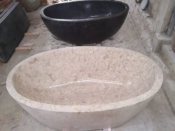  Badewanne Freistehende Stein Wanne Marmorwanne Steinwanne