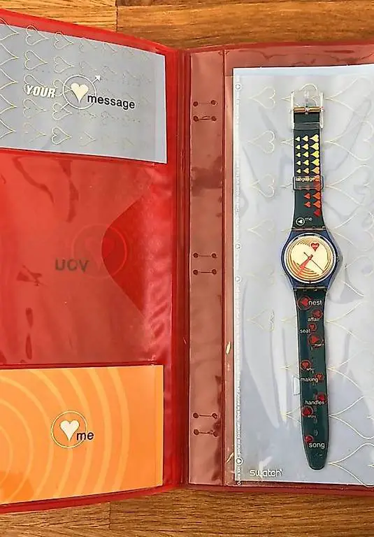 Sammelstück Swatch Special Edition Valentinstag