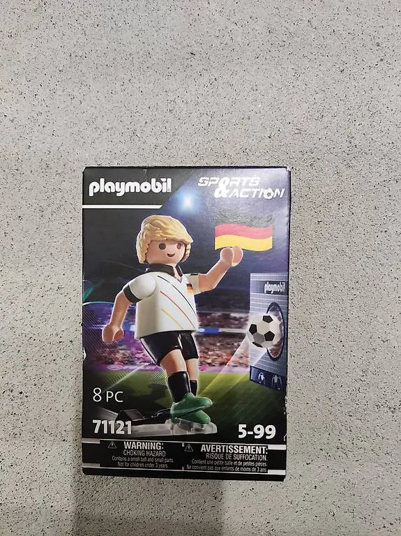 neu - playmobil fussballer