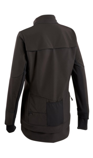 Rockrider Fahrrad Jacke MTB Damen schwarz