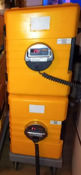 Rieber, beheizte Thermoboxen 2 x im Set