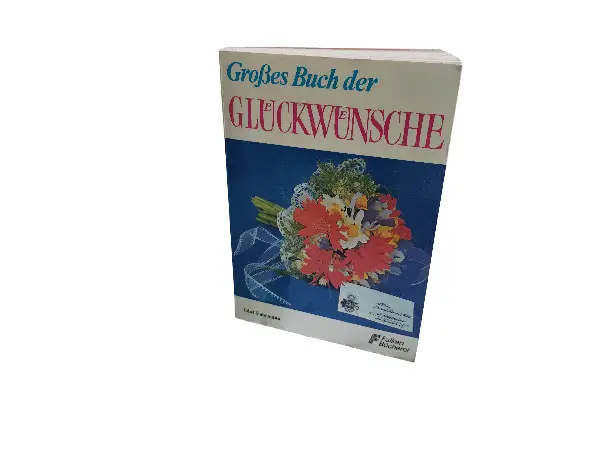 Grosses Buch der Glückwünsche Olaf Fuhrmann Falken 1969