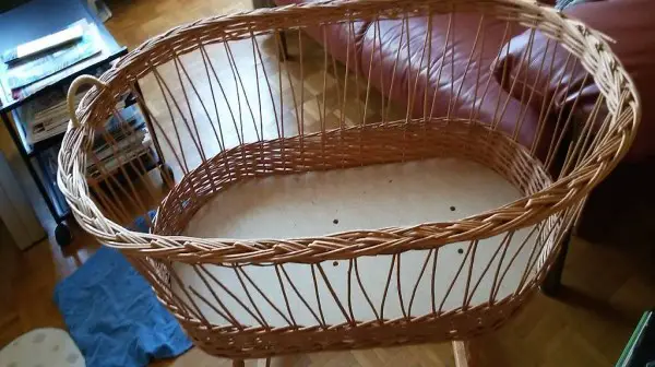 Grosser geflochtene -Wagen