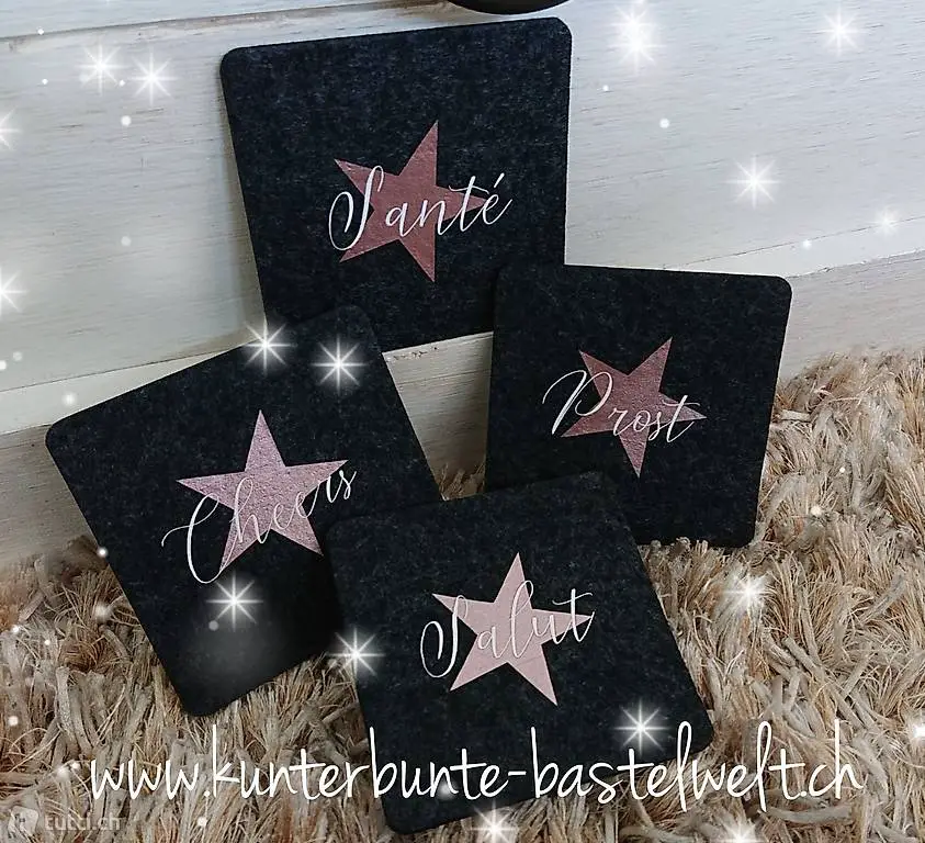 Untersetzer aus Filz