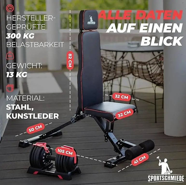 Trainingsbank für jedes Workout