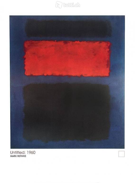  Stampa d"arte - Mark Rothko, Untitled 1960