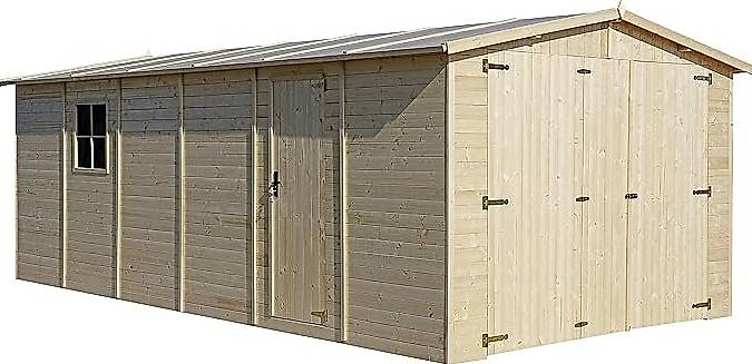 Holzgarage 324x616x222 cm, 590 kg