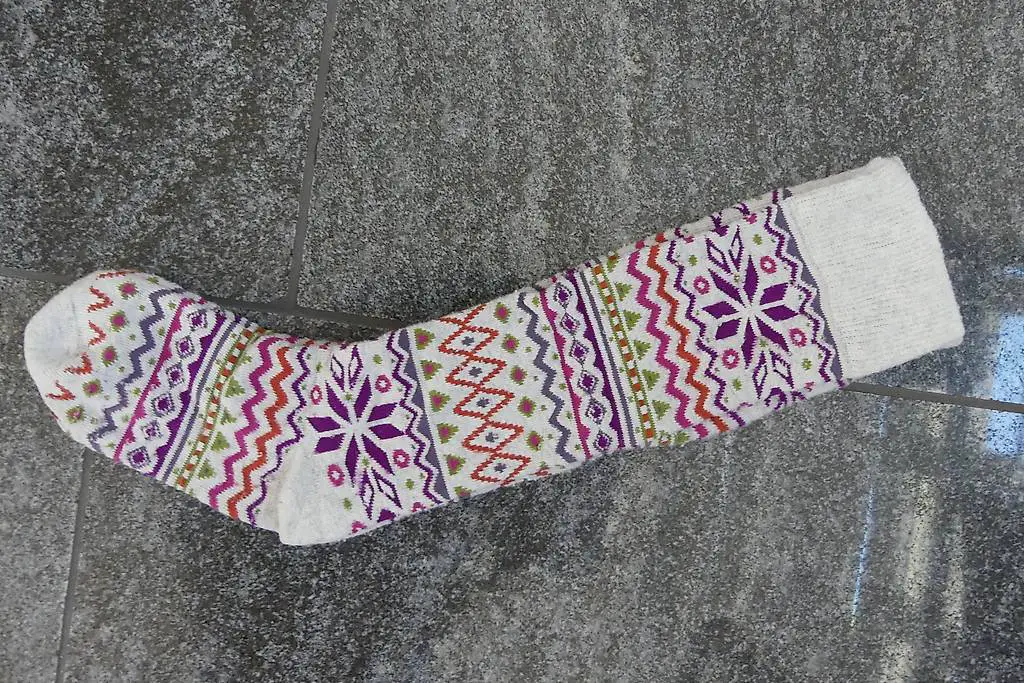 Kniestrümpfe Wintermuster Gr. 3.-31