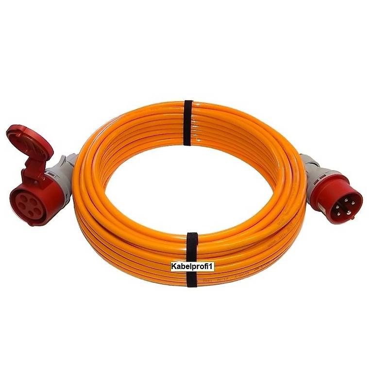 Pur Verlängerungskabel CEE16-5 IP44 5x1,5mm2 10m Aktion
