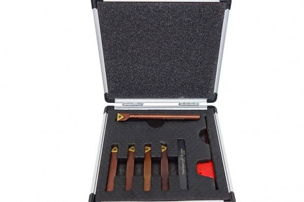  Drehmeissel-Set mit Wendeplatten, 8 mm