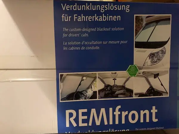Verdunklungslösung für Fahrerkabine
