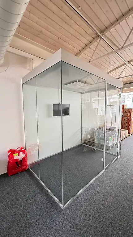 Wintergarten Büroraum Fumoir aus hochwertigem Sistem