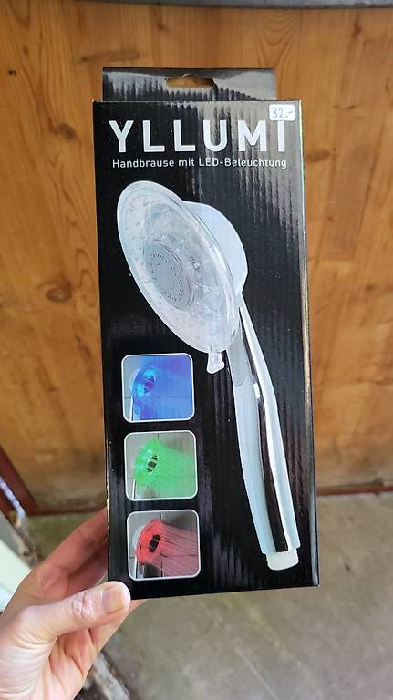 LED Duschkopf Farbwechsel NEU