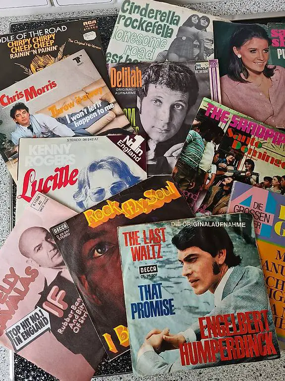 Single Schallplatten