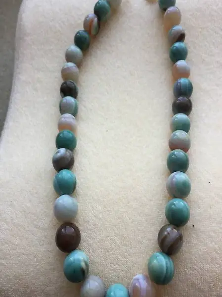 Dream Achat - Kette Edelstein Mineralien Schmuck Stein Basel