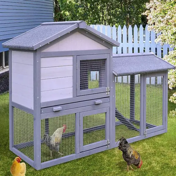  Hasenstall Hasenkäfig Hühnerstall mit Freilauf Tannenholz