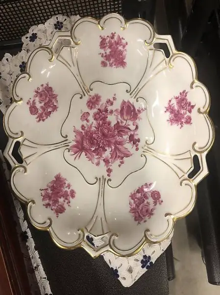 Porzellanplatte Ilmenau