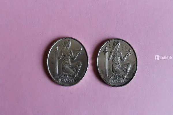 Sonder-Fünfliber 1936 "Wehranleihe"