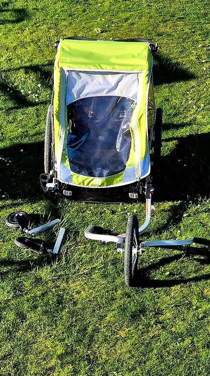 Burley D"Lite Double inkl. Zubehör neuwertig (NP 1"000.-)