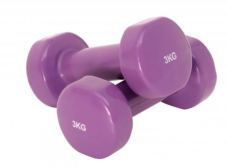 Kurzhantel Vinyl 2 x 3 kg