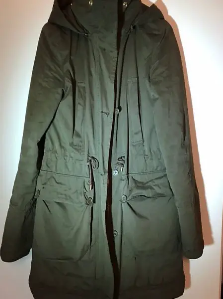 ZARA Olivegrüner Winterparker/Herbstjacke/Jacke