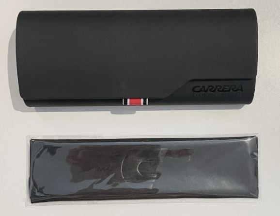 CARRERA Brillenetui M Schwarz + Beutel