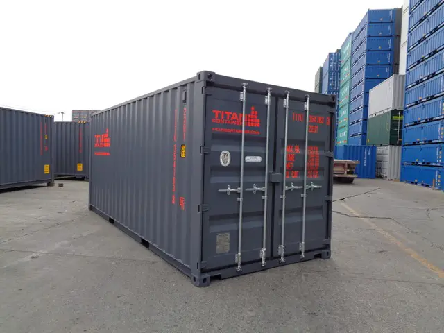 Neue Seecontainer 20, Container