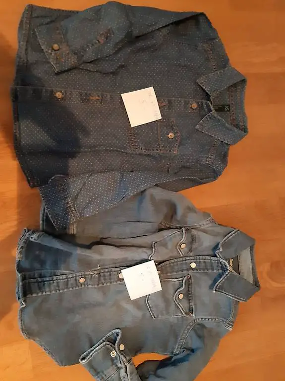 Jeansknabenhemsen GR XS = ca 110