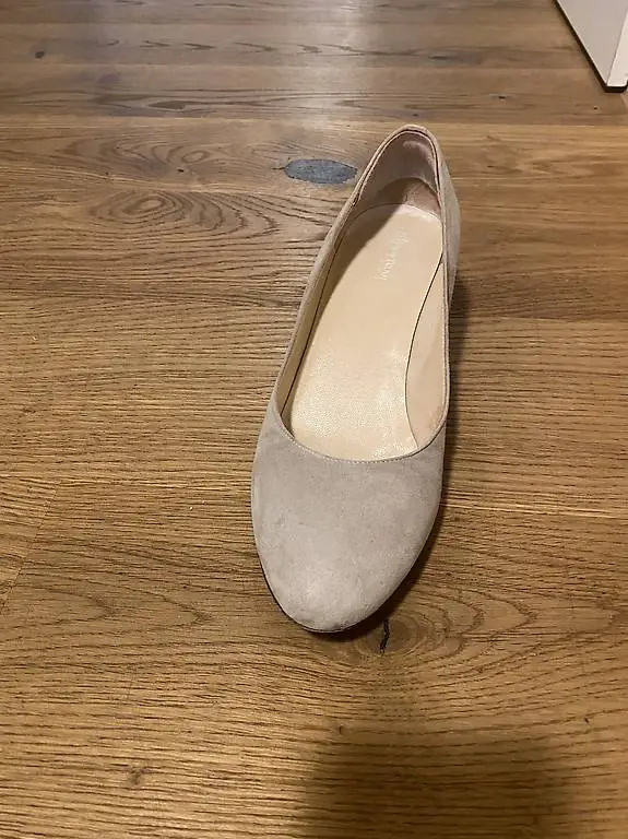 Navyboot Wildleder hellgrau Grösse 38.5