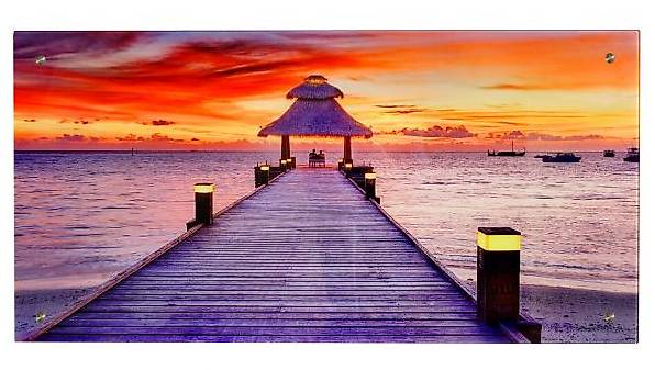  Glasbild T115 Poster Motiv 50x100cm