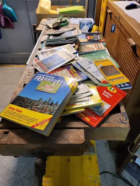 Alte Landkarten und Stadtpläne div. Länder