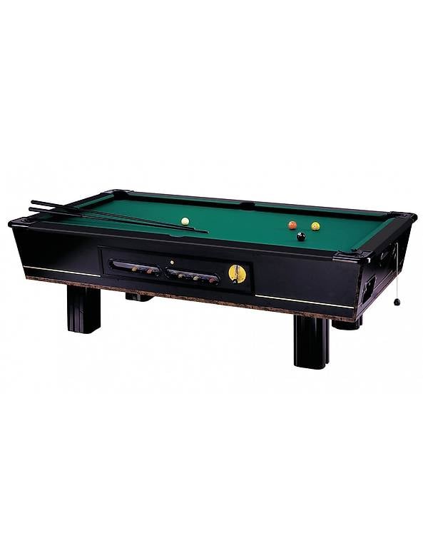 Billardtisch 8 ft, mit Münzbetrieb