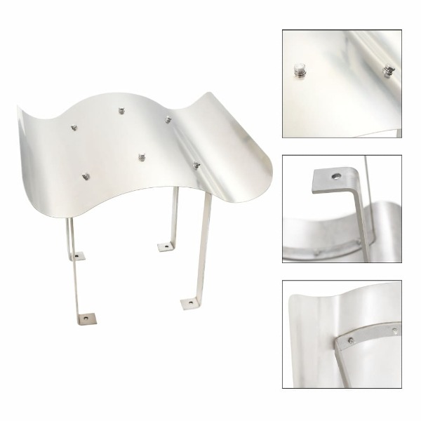  Schornsteinabdeckung Edelstahl Silbern 990