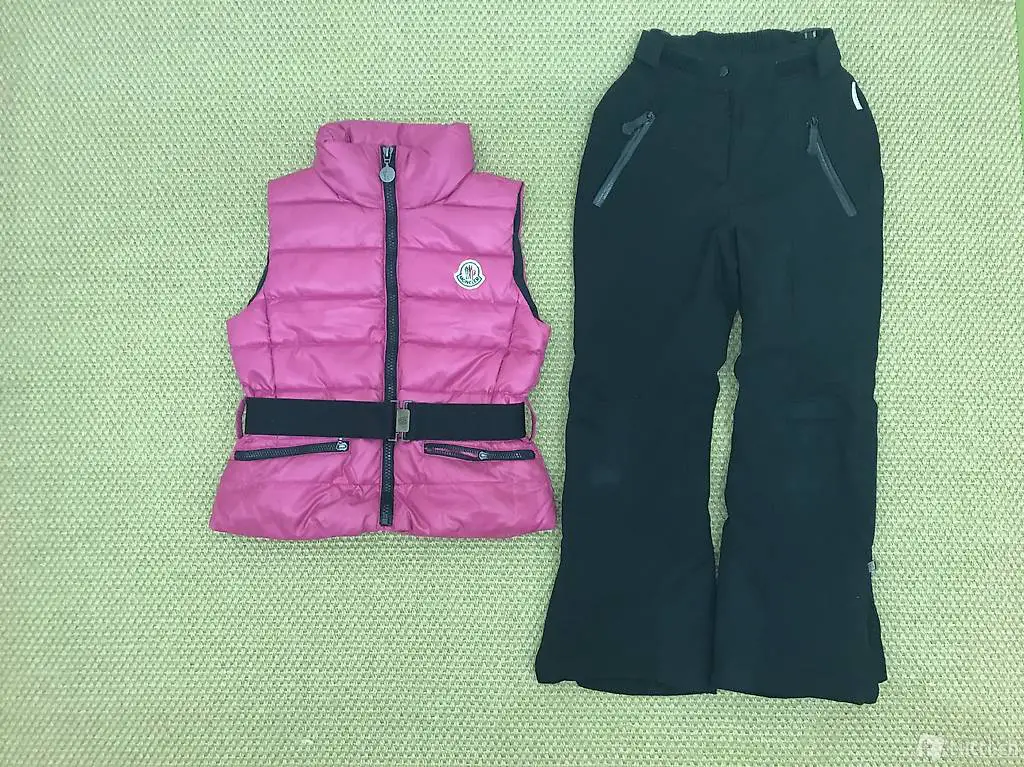 Moncler Skiing Veste + Hose Mädchen Gr. 116 cm