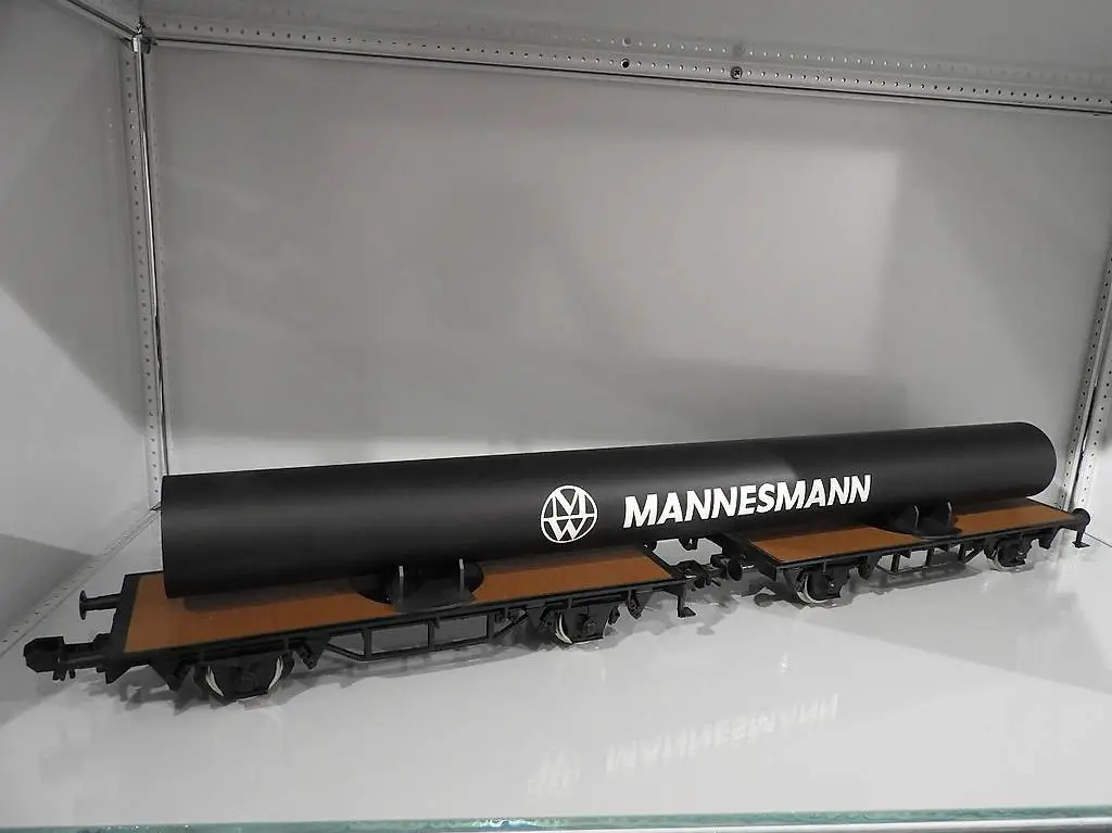 Spur 1 Märklin 5871 Drehschemelwagen Mannesmann 2-tlg. Spur1