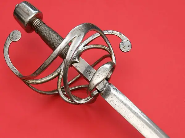  Rapir - Deutsch - Griff 17. Jhdt. Klinge 19. Jhdt. - 115cm