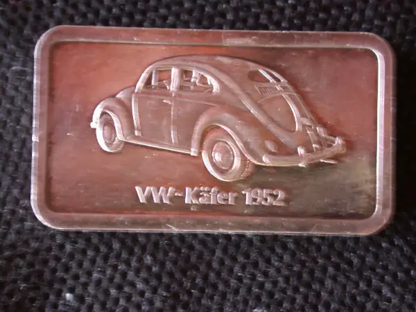 Silberbarren 1 Unze VW Käfer