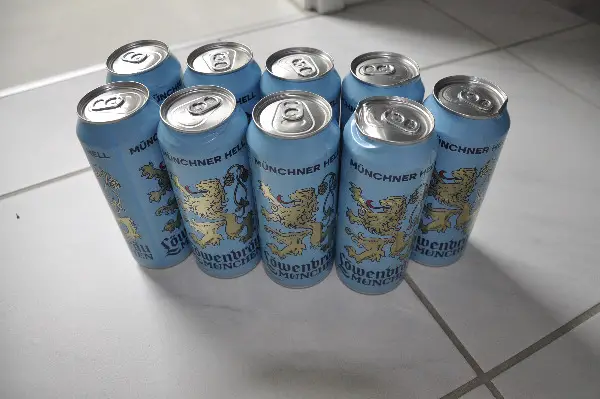 Münchner Löwenbräu Bier 1/2 l