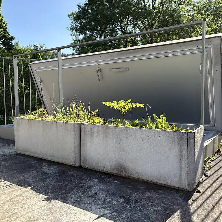 Eternit Pflanztröge 2Stk.