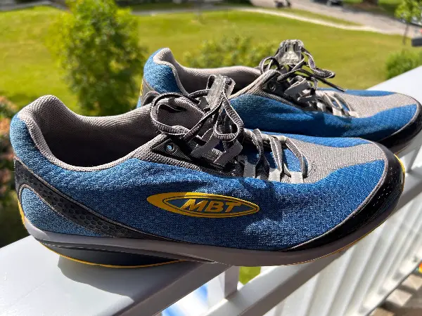 Original MBT Schuhe Grösse 47 Blau Geld wie neu