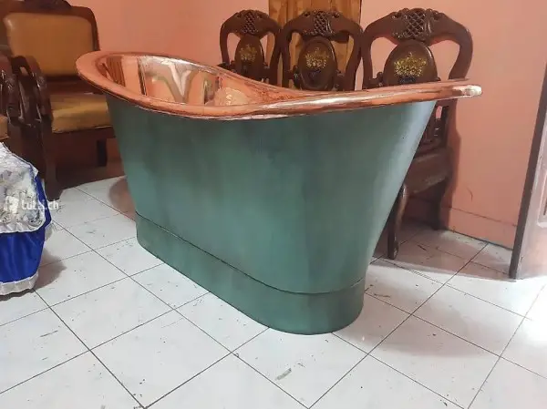  Kupferwanne Freistehende Badewanne Wanne Spa Kupfer Pool