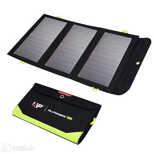  Solar Panel mit Powerbank