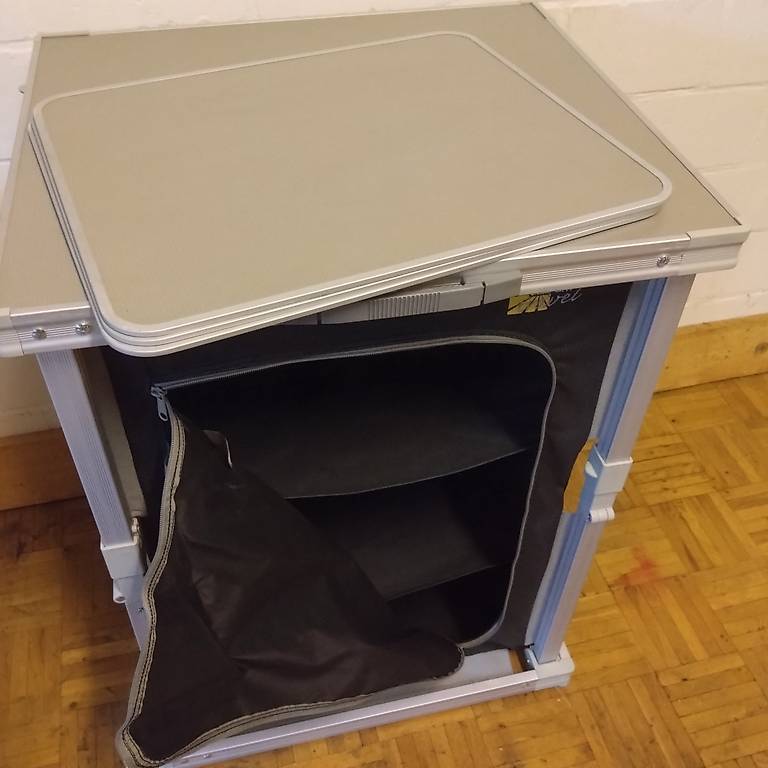 Campingschrank Klappbar, 3 Fächer Campart Travel