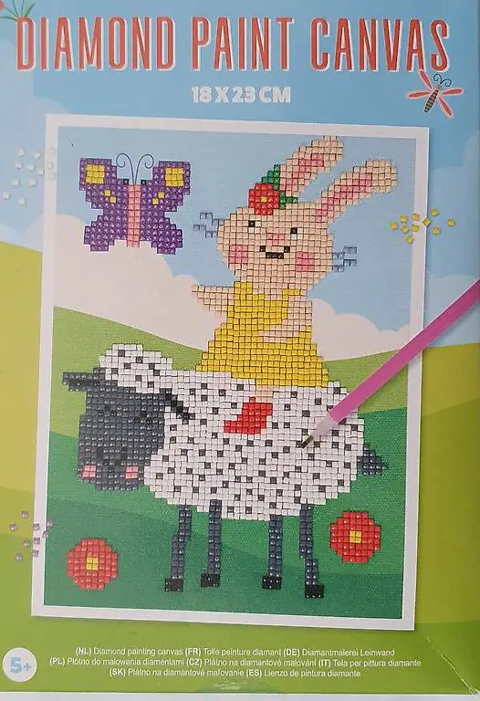 Diamond Painting 18x23cm 2 Motive