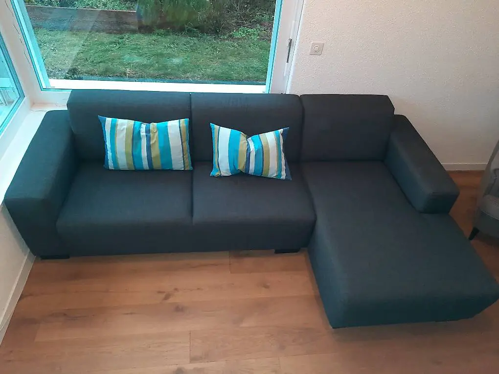 Sofa Couch Recamiere 3er von Micasa