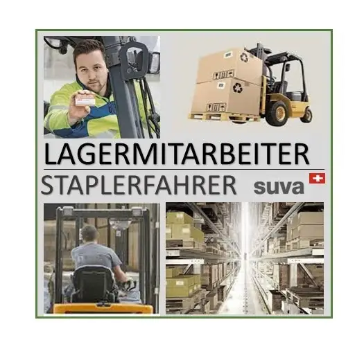 Lagermitarbeiter (Suva/Stapler) CH-Kt. AG/Lenzburg - per sofort