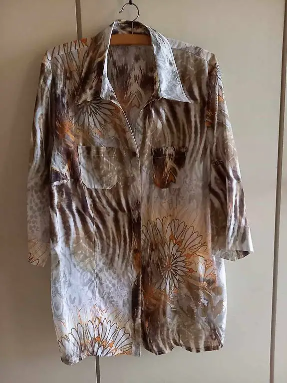 Damen Bluse, Gino Lombardi Gr.46, 100% Cotton