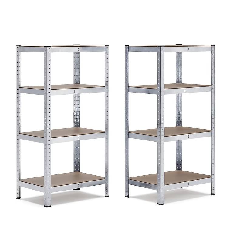 Steckregal 80 x 40 x 162 cm 2er Set